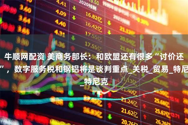 牛顺网配资 美商务部长：和欧盟还有很多“讨价还价”，数字服务税和钢铝将是谈判重点_关税_贸易_特尼克